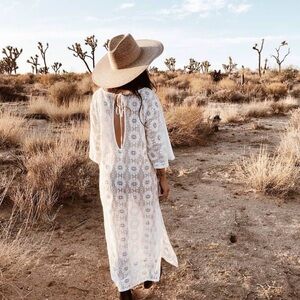 Blue Anemone Belle Dress Lace Crochet Spell Designs